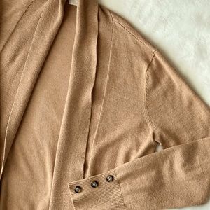 Brown cardigan